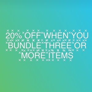 20% bundle discount